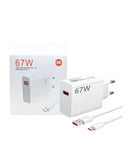 XIAOMI 67W CHARGER WITH CABLE QC3.0 image 0