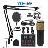 Condenser Microphone Kit v8 bm800 with mixer image 0
