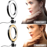 26cm Ring Light With Holder image 0
