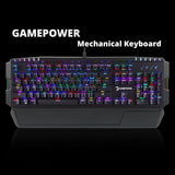 GAMEPOWER Katana RGB Mechanical Keyboard Blue Switch image 0