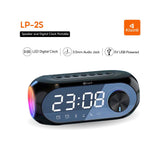 Kisonli LP-2S Bluetooth Speaker RGB Alarm Clock image 0