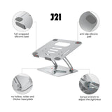 Aluminum Alloy Laptop Stand J21 image 1