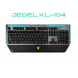 Jedel Mechanical Keyboard KL-104 Blue Switch image 1