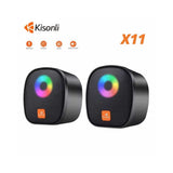 KISONLI X11 USB Wired Speaker RGB image 0