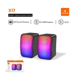 KISONLI X17 USB Wired Speaker RGB image 0