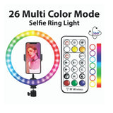 Speed-X 26cm RGB Ring Light image 1
