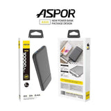 Aspor Power bank A323 10000mah image 0
