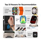 HK8 Pro MAX Smart Watch AMOLED 2.12 inch image 1