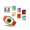 X8 Ultra Max 2.2 Always-On Smart Watch NFC GPS Compass Wireless Charging Orange Pakistan