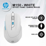 HP M150 Gaming Mouse Wired (White) image 1