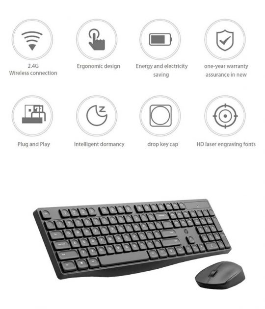 hp wireless keyboard and mouse cs10