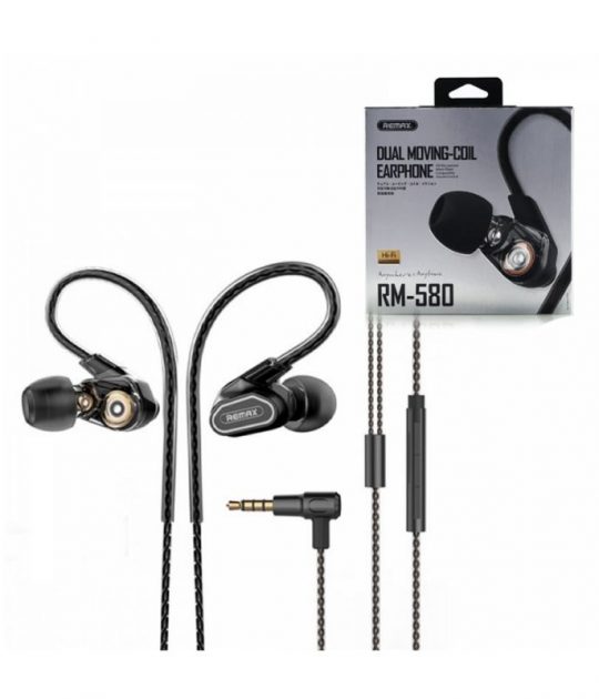 Remax Dual Moving Coil Earphone High Quality
