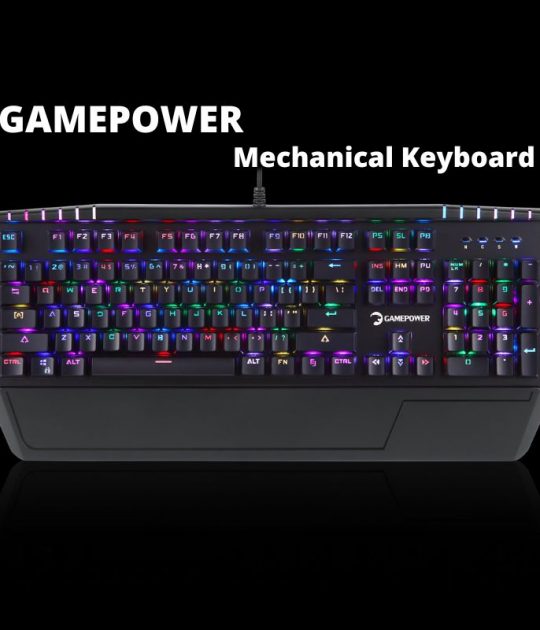 GAMEPOWER Katana RGB Mechanical Keyboard Blue Switch