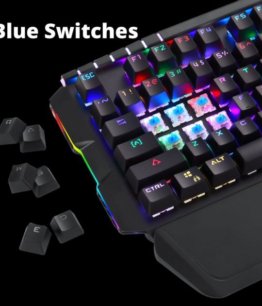 GAMEPOWER Katana RGB Mechanical Keyboard Blue Switch